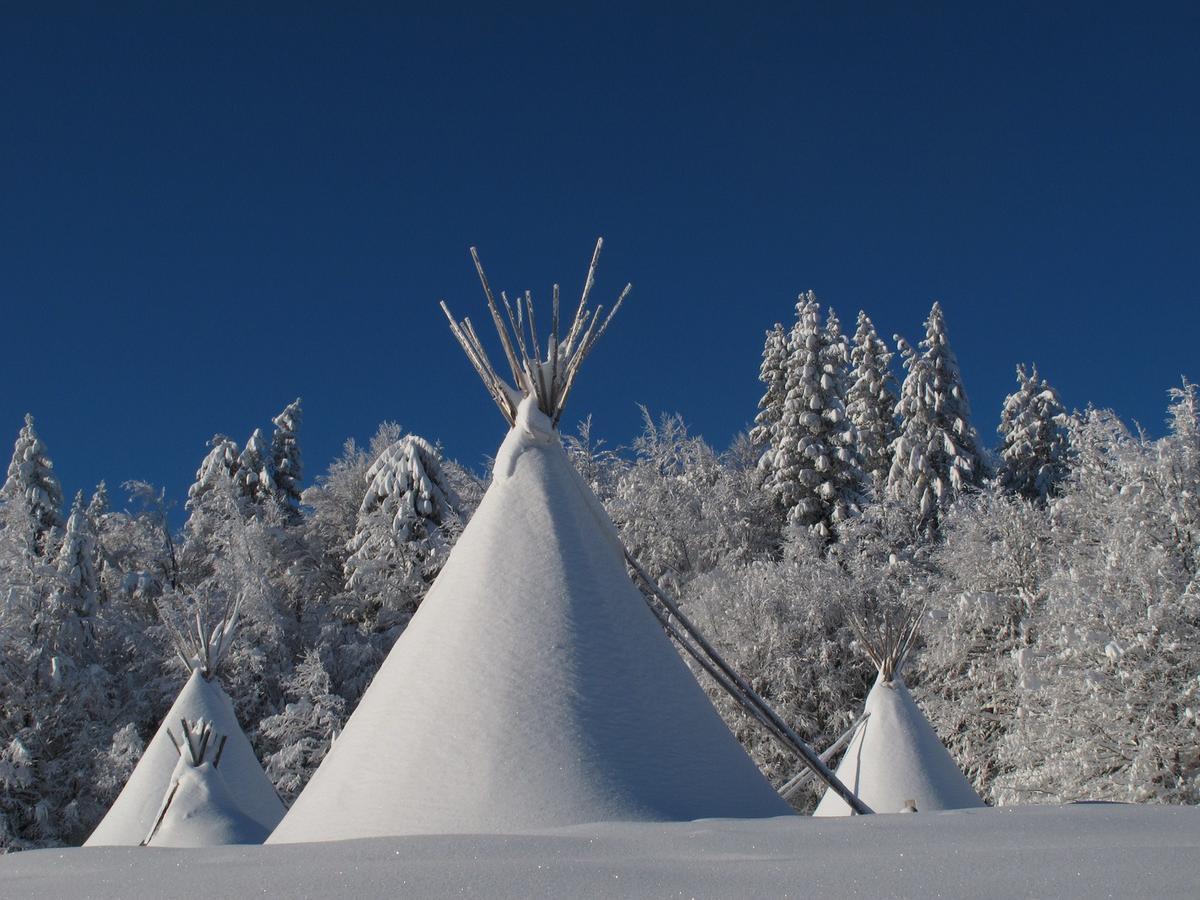 Village Tipi La Féclaz Exteriér fotografie