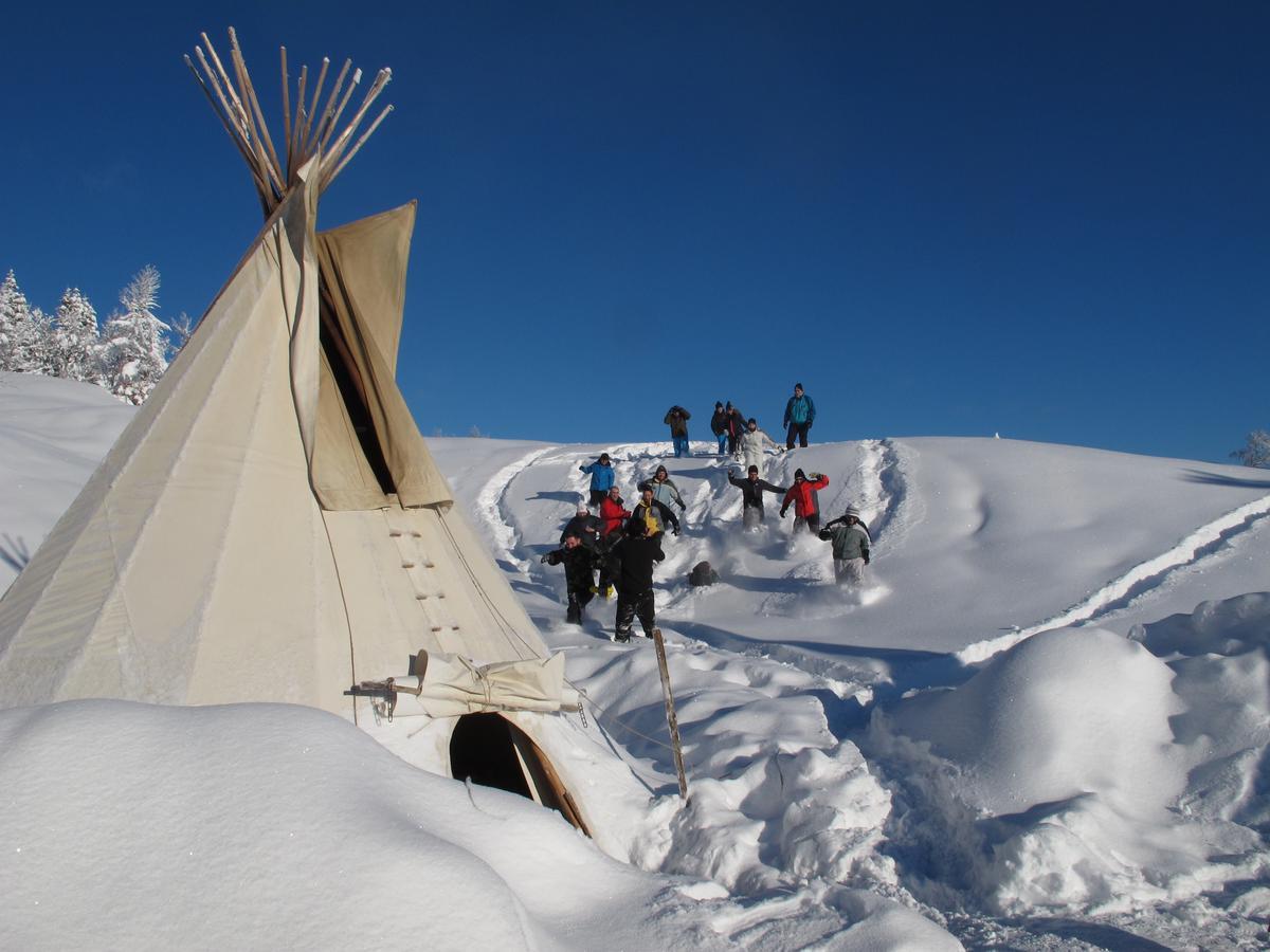 Village Tipi La Féclaz Exteriér fotografie