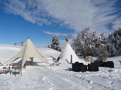 Village Tipi La Féclaz Exteriér fotografie